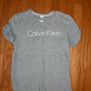 Calvin Klein Gray Short Sleeve Tee